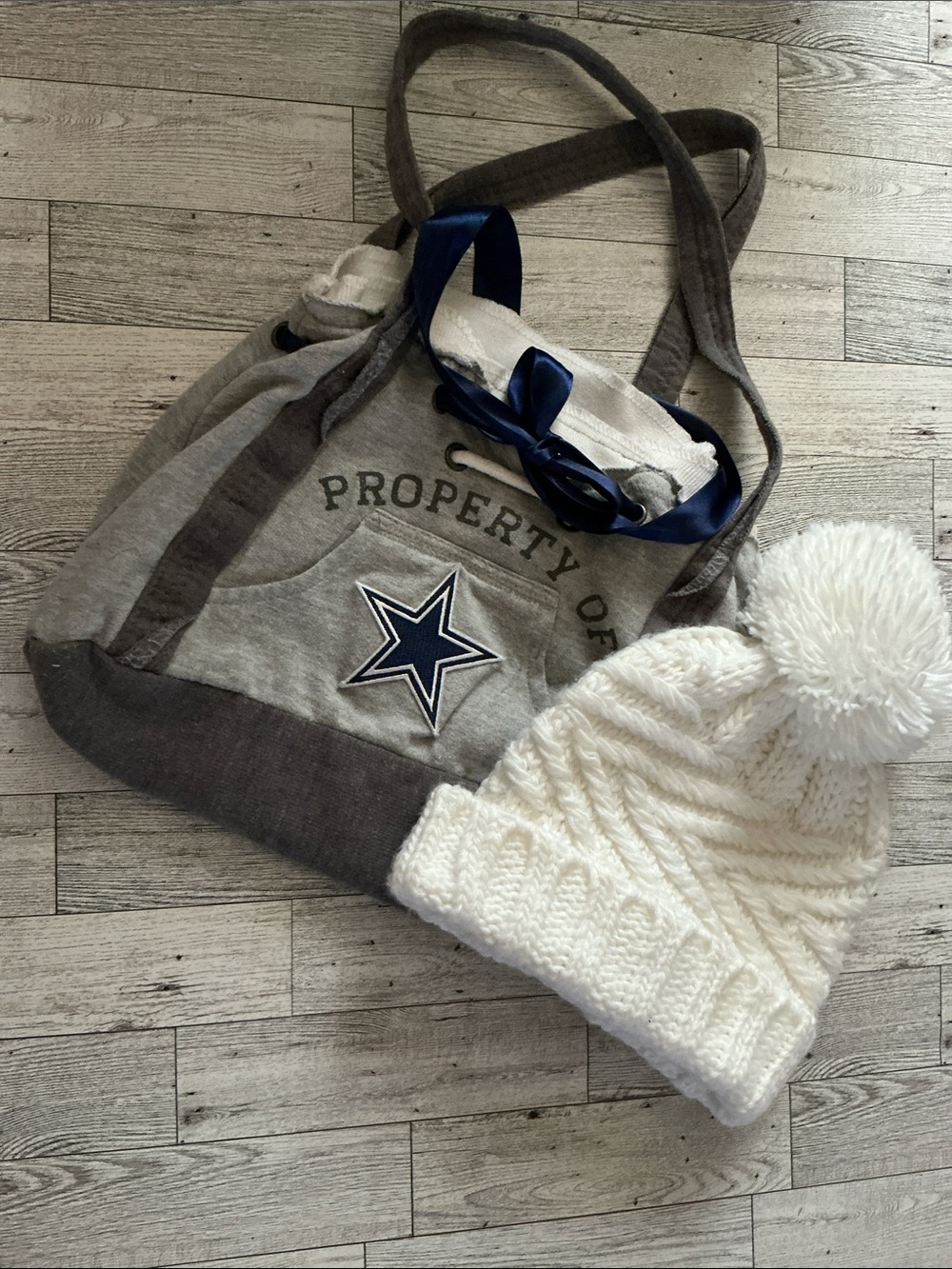 RARE Dallas Cowboys purse/bag plus hat
